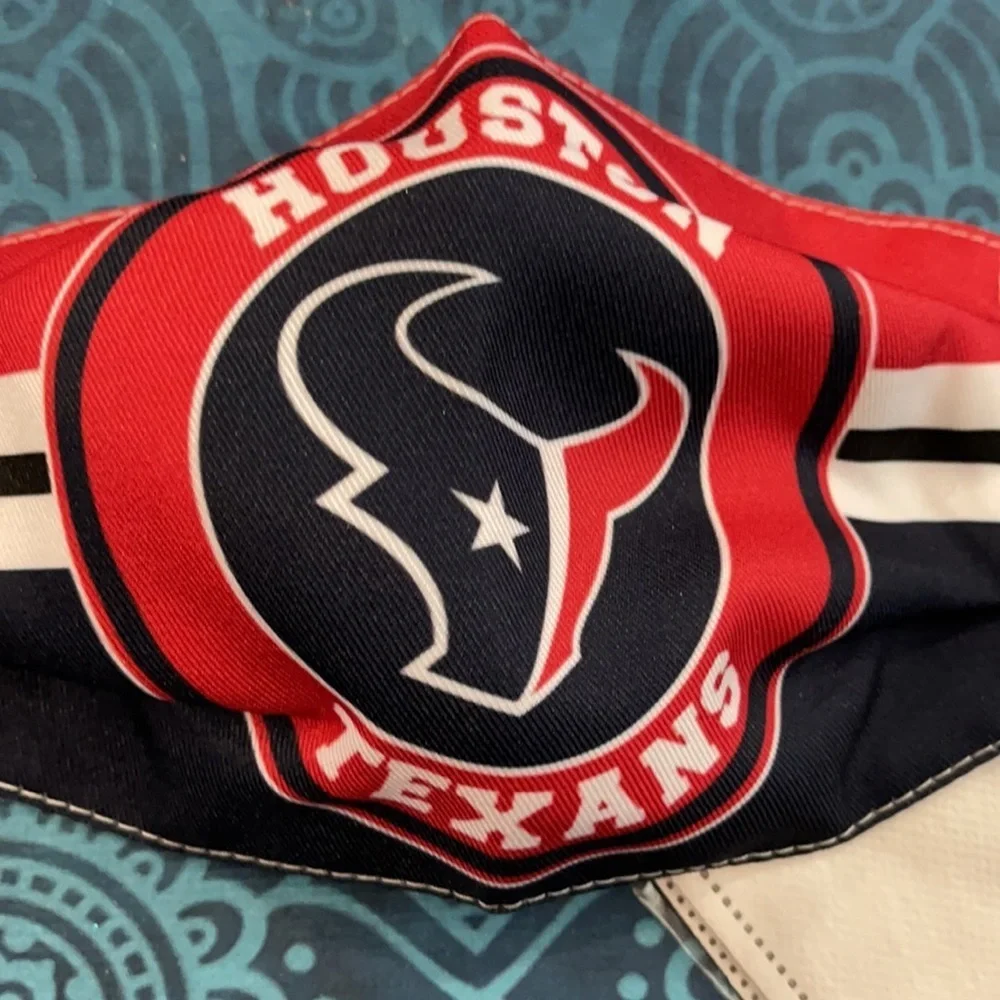 6/$20 New Houston Texans adjustable face mask